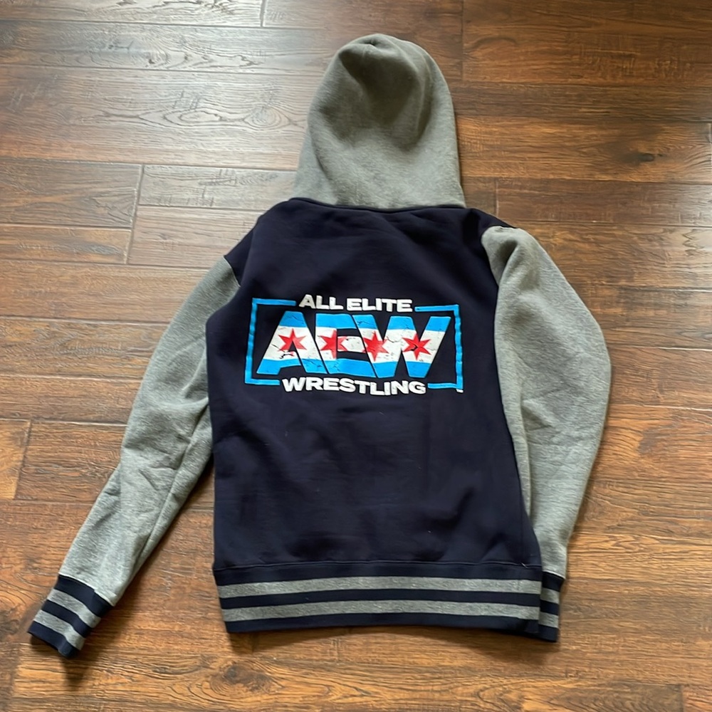 RARE Chicago AEW zip up hoodie - Picture 6 of 6
